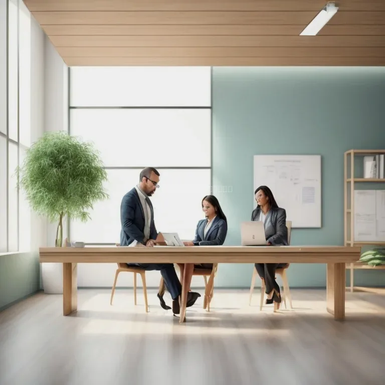Group meditation session for business leaders